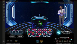 Betting phase on Playtech's Quantum roulette.