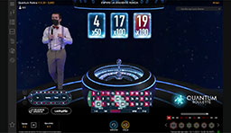 Proposals of numbers with multipliers of bets on Quantum roulette.