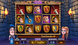 Play the MGA Castle slot, consisting of 5 reels.