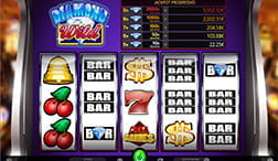 iSoftBet Diamond Wilds slot with 5 reels.