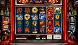 Slot from the Canadian provider Red Rake with 6 reels and 50 paylines. This videoslot contains free spins phase and the red dragon as a wild symbol.