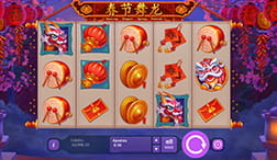 Game to the Dancing Dragon Spring Festival slot from Playson where some of its most important symbols appear.